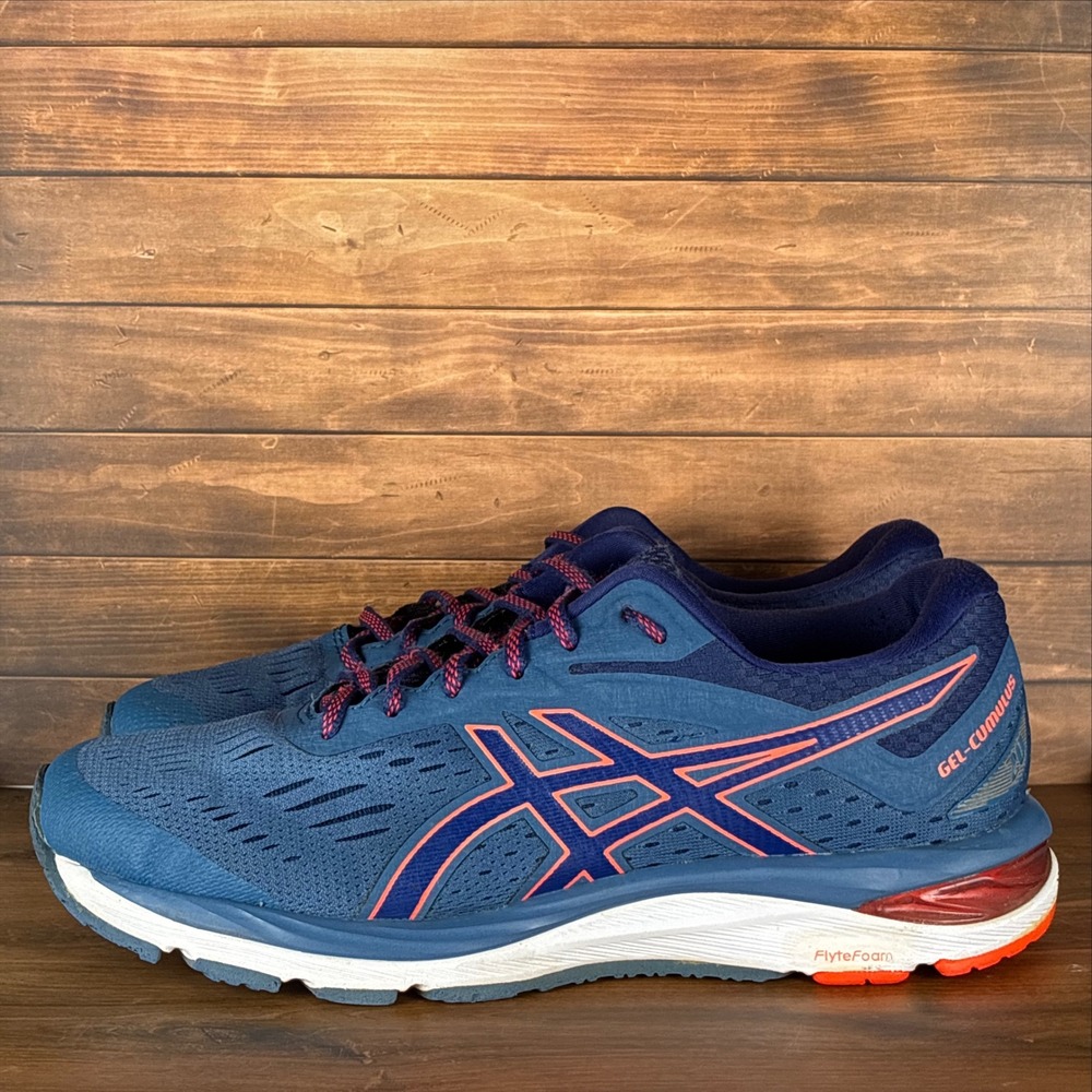 ASICS Gel-Cumulus 20 Indigo Blue Pink Running Shoes 1012A008 Womens 9.5